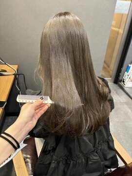ボアップ 新居浜店(boappu) #明るめブラウンカラー#ブリーチなしダブルカラー