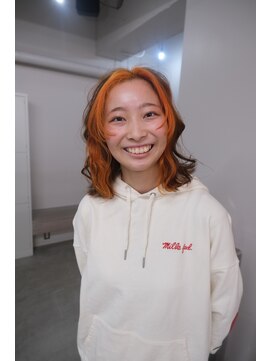 フルールデリズ(fleur de lis) オレンジフェイスフレーミング