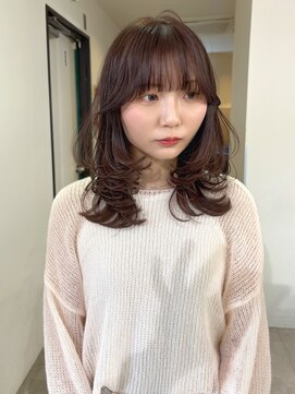ニコフクオカヘアーメイク(NIKO Fukuoka Hair Make) 【NIKO】レイヤーカット.ブリーチなしダブルカラー.ベージュ