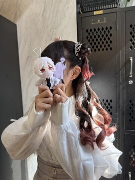 ヴァイス 渋谷店(VAICE) ライブ前ヘアセット/ハーフくらげアレンジ/お団子アレンジ