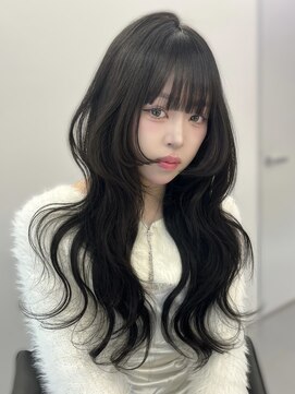 ジーナリア(Xena ria) 《Kaho》韓国ヘア　レイヤーカット　ウェーブ