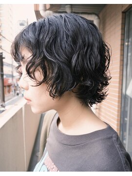 ボコカ(bococa) 【macana指名】ボブパーマショートウルフ向ヶ丘遊園登戸