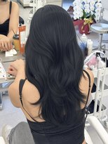 アマトウキョウスマートサロン(AMA TOKYO×Smart Salon)&nbsp;韓国ヘア　透明感　ブルーブラック