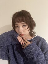 アヴァンスクロス あべのルシアス店(AVANCE.CROSS)&nbsp;グランマッシュ/ミディアムヘア/暗めカラー/デザインカラー