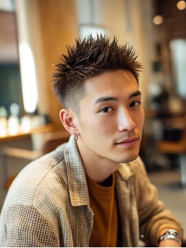 ラファンジュ ヘアー クレオ(Rohange hair Creo) ハードスパイキーショート