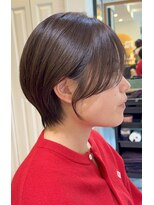 ロンド パルティール 大宮(Lond partir)&nbsp;暗めカラー/グランマッシュ/デザインカラー/ショートボブ/大宮