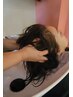 〔平日限定15時まで 〕美髪カット + スカルプエステヘッドスパ + ケラチンTr