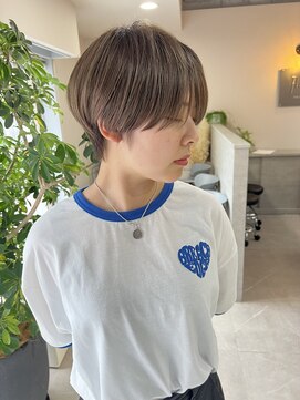 フラッグ ヘアー 天神西通り店(Flag HAIR) ハンサムショート