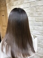 シャル 八王子(shalu) ミディアムヘア・マロンブラウン