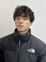 ディッセンバー 伊勢崎(December) メンズショート/センターパート/パーマ/ニュアンスパーマ