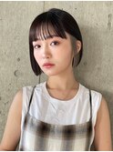 インナーカラーヘーゼルベージュケアブリーチイヤリングカラー