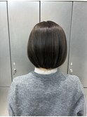 乾かすだけでおさまるボブ