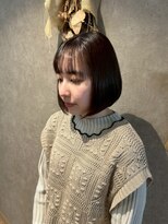 パーミル ヘア クマモト(permille ‰ hair Kumamoto) 縮毛矯正×ボブ