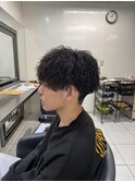 ツイストスパイラルパーマ　縦落ちパーマ　海老名パーマ　メンズ