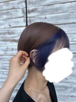 サイン(Sign)&nbsp;【Sign】ちらっと見えるネイビーインナーカラー