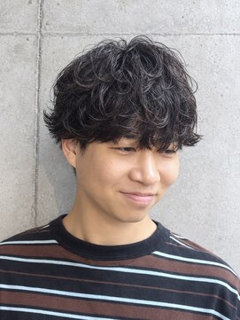 グロウ 別府店(growth) シャドウパーマツーブロックショート