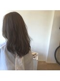 やわらか。。。セミロングのカタチ。。。