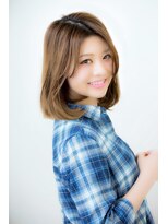 アリエッタ(aRietta)&nbsp;aRietta】大人かわいい伸ばしかけグレージュ小顔ふわミディ