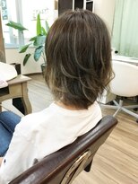 シード(Syead)&nbsp;カーキアッシュ×ハイライト【エヌドット】