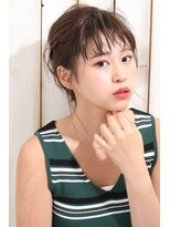 パティオンツー(PATIONN2)&nbsp;夏の簡単ルーズおくれげ編み込みスタイル（ブルージュカラー）