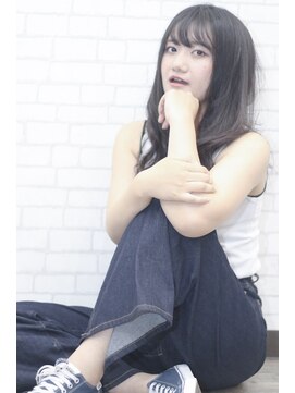 ヘアメイク アヴァロン 橋本店(HAIR MAKE Avalon) 【Avalon橋本】暗髪ゆるフワヴェール ［橋本/橋本駅近］