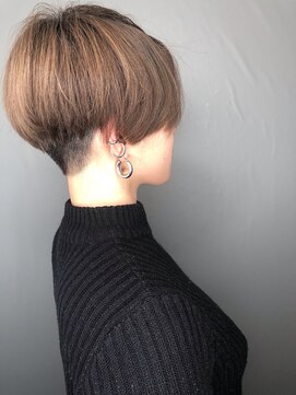 モリオフロムロンドン 松戸店(Morio from London) 【松戸 駅近】大人かわいい刈り上げマニッシュショート