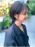 【morio池袋】綺麗でかっこいいハンサム丸みショート♪