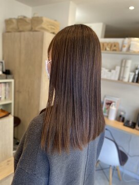 ヘアーリゾート ルアーナ(hair resort LUANA) ナチュラルストレート