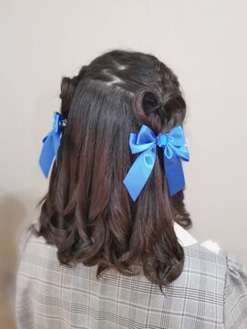 ヘアセットサロン ミント(Hair set salon MINT) 編み込み×ハート