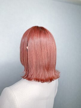 ワット 原宿店(W) ☆外ハネボブ×ピンクベージュ☆