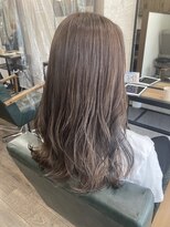 オロ(ORO) 【ORO】ブラウン×インナーグレーカラー 浅見