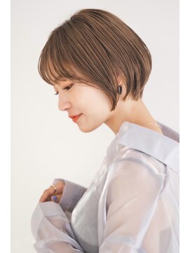 イーズ 鎌倉(e's) 《e's イーズ鎌倉》カットが得意◎横顔美人のショートボブ
