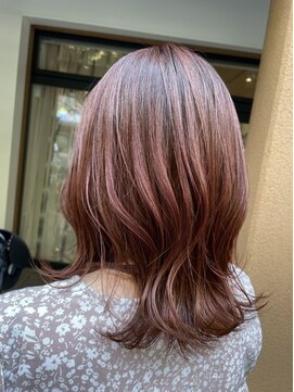 トリート 海浜幕張店(TREAT) ミディアム×ピンクベージュ_海浜幕張