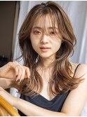 【白川】20代30代40代小顔カットオリーブグリーン23.2.12