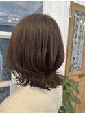 切りっぱなしボブ