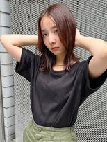 ムード タテマチ(mood tatemachi)&nbsp;ライトベージュ×シースルーバング