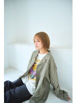 リトル クルク 銀座2号店(little×kuruku)&nbsp;小顔効果も期待大！ぱつんとボブ