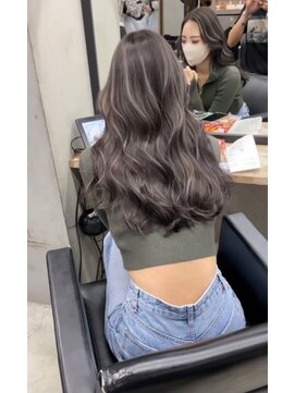 エース (ACE) ACE横浜　ベージュハイライト×大人かわいいニュアンス巻き