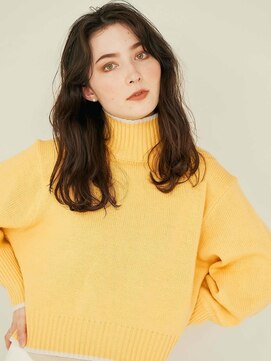 オンク 新宿(onk) ミディアムヘア/ショコラベージュ/ボブルフ/新宿駅