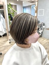 【白髪ぼかし】白髪が生え始めで少し気になる方の白髪ぼかしとカラー施術方法！