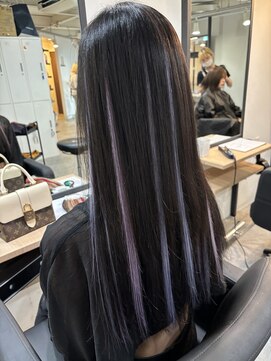 ラフ 難波店(LAFF) #セミディ#シアカラー#ショートヘアー#姫カット#ダークアッシュ