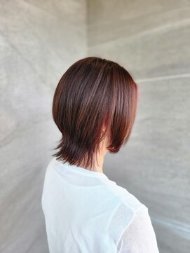 アレクサンドル オブ カラーズ トヤマ(ALEXANDRE OF COLORS TOYAMA) 『中山雄太』ウルフカット×インナーカラー