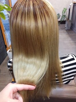 ヘアケアゲート(hair care Gate)の写真/【東区御領】“髪質改善ストレート”で何度も触りたくなるうるツヤ髪に◇ダメージ毛/ブリーチ毛もお任せ！