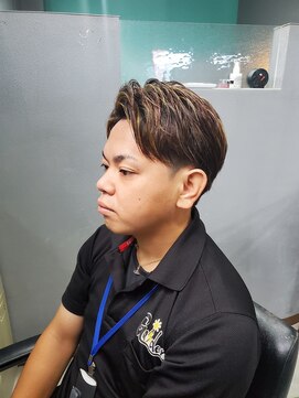 メンズアジア 西谷山店(men's ASIA) ラフ七三×ハイライト