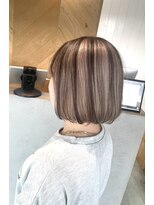 エイト 沖縄豊崎店(EIGHT toyosaki) 【EIGHT 豊崎】お客様スタイル_ブラック×ベージュ