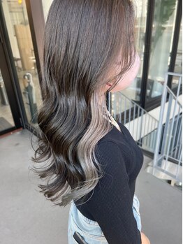 テラスヘアラボ 新潟駅南(TERRACEhairLab.)の写真/独自メニュー【髪質改善艶カラー】でカラーをしたとは思えない手触りへ！イルミナカラー正規品取扱店＊