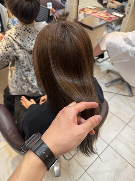 アルターリアン(aL ter LieN) 黒髪/ボブウルフ/ネビージュ／小顔／ワンレン/千葉/宮野翔