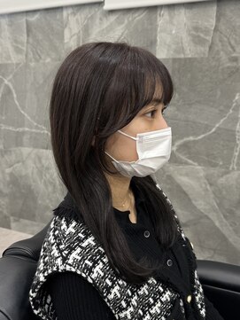 ビューティーサロン クロス(CROSS) 韓国ヘア/顔まわりカット/似合わせカット/透明感カラー