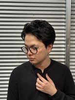 ガオプロデュースバイレボ(gao produced by revo)&nbsp;ショートフェザー/ニュアンスパーマ/ビジネスパーマ