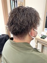 アルターリール(aL ter Rire)&nbsp;韓国マッシュ/スパイキーショート/ブルーブラック[鎌取］中村